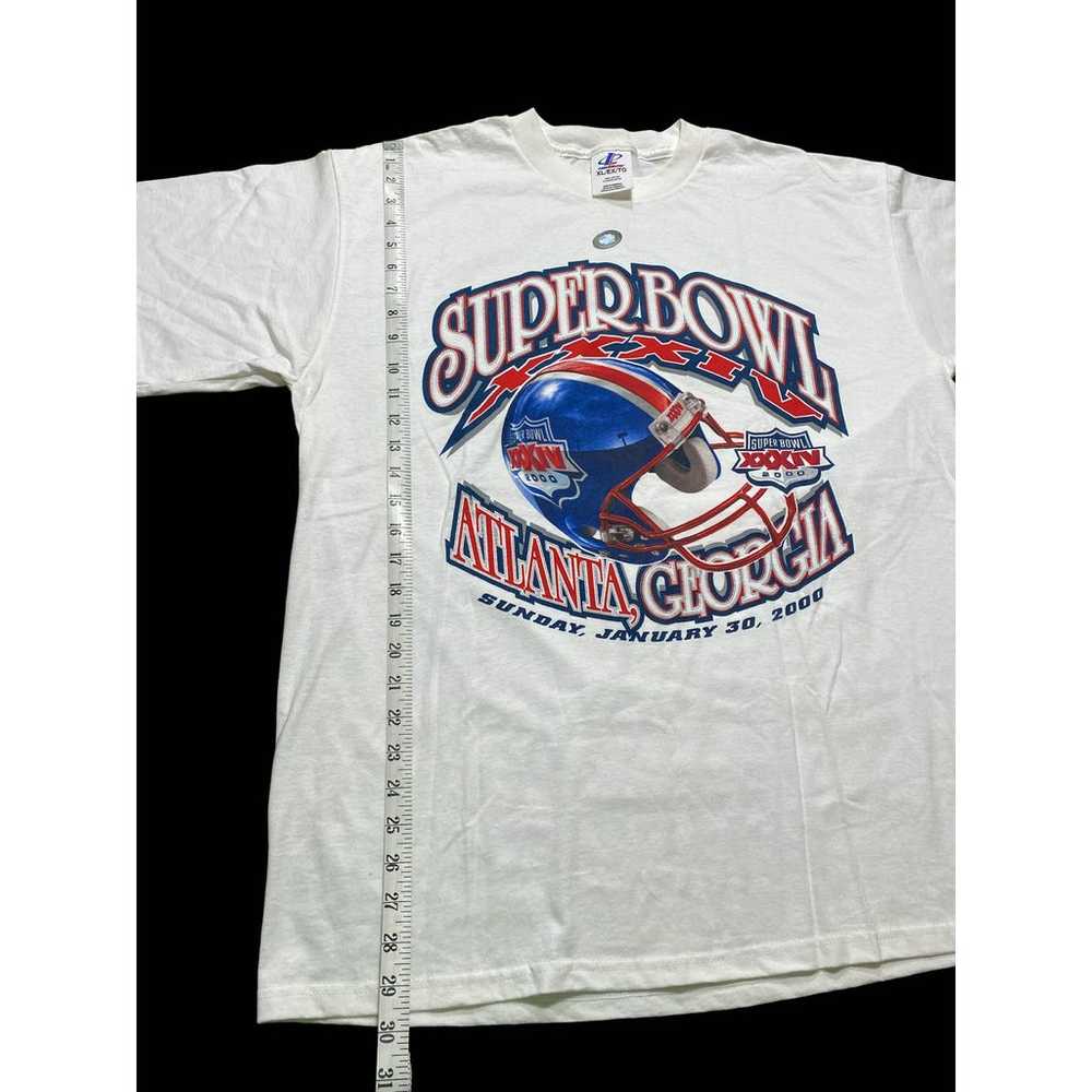 Vintage Logo Athletic Super Bowl XXXIV Shirt Sz XL - image 3