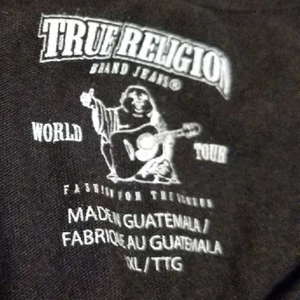 (2) shirt men true religion T shirts XL - image 3