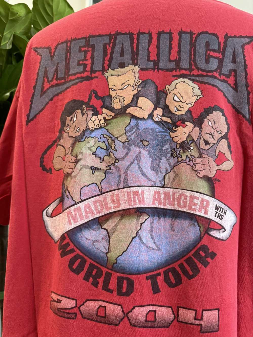 Band Tees × Vintage Vintage 2004 Metallica "Madly… - image 12