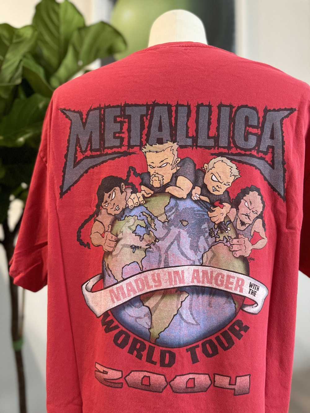 Band Tees × Vintage Vintage 2004 Metallica "Madly… - image 2