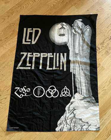 Led Zeppelin tie die newest fabric poster