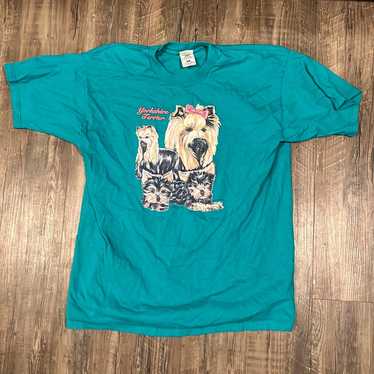 Yorkshire terrier vintage shirt size Xl 1996 - image 1
