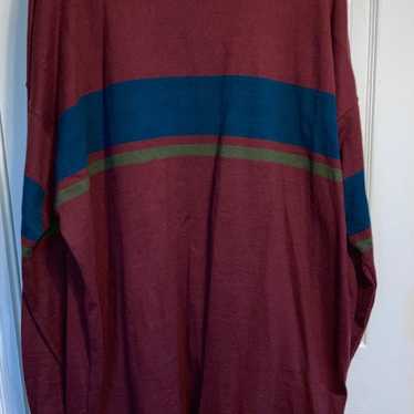 Vintage Stafford 3 V-Neck T-Shirts Large Size 1990s Never Worn