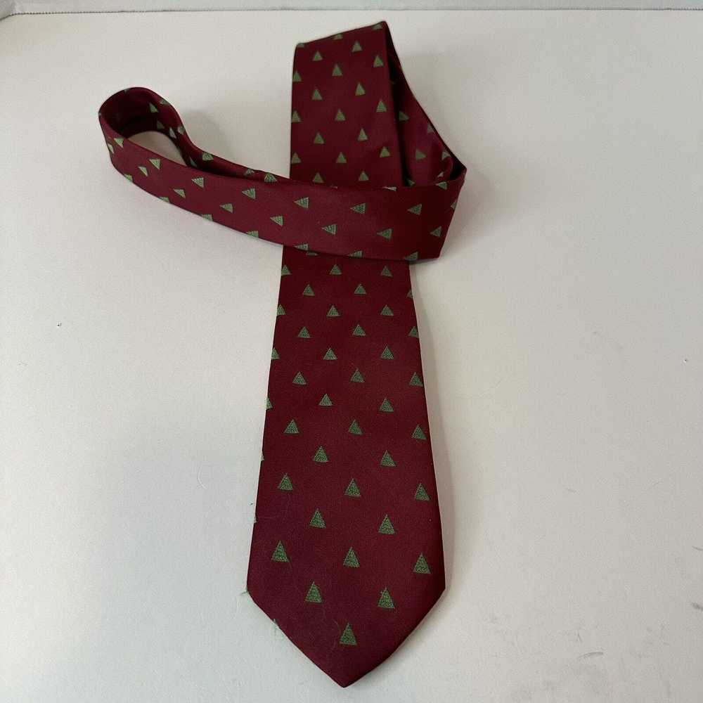 Other AVON Products 1985 Tie, RED w/Green Trees P… - image 4