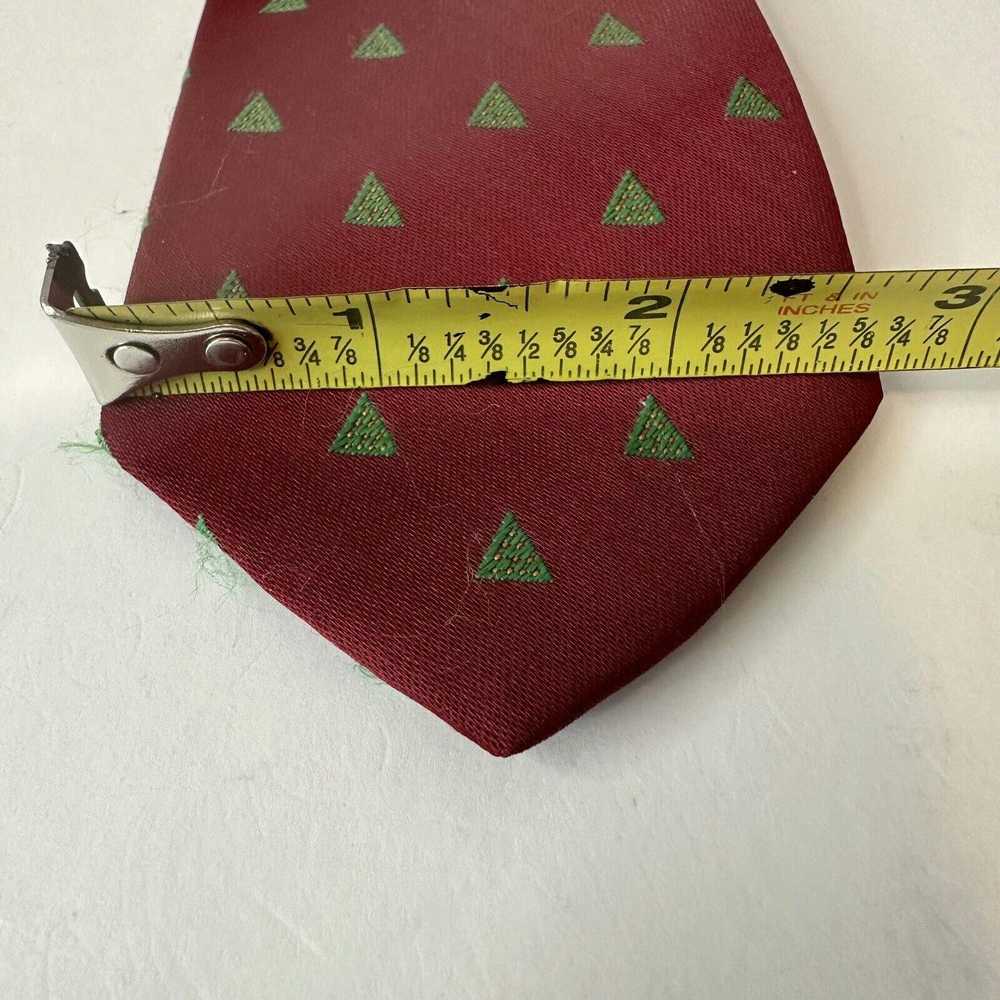 Other AVON Products 1985 Tie, RED w/Green Trees P… - image 5