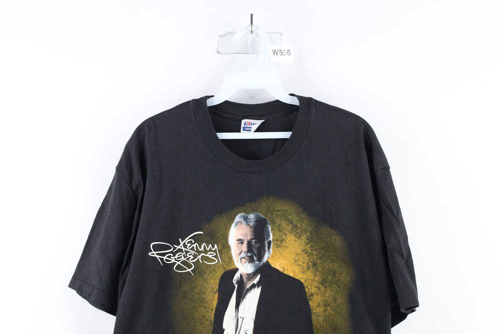 Vintage Vintage 80s Out Kenny Rogers Band T-Shirt… - image 2