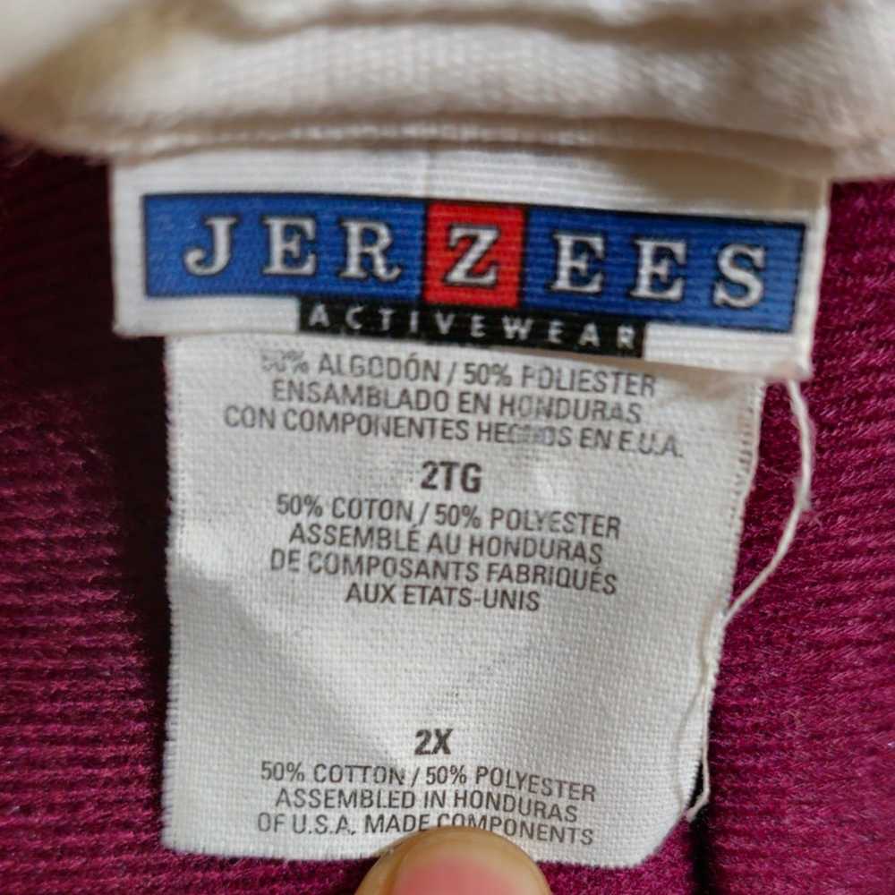 Vintage 90's Jerzees Activewear Tag Harlem New Yo… - image 5