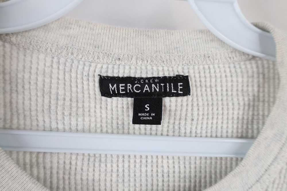 J.Crew × Vintage J Crew Blank Thermal Waffle Knit… - image 4