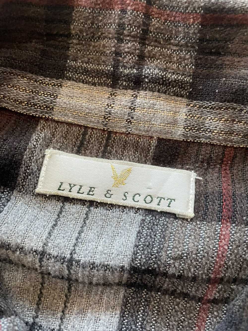 Lyle & Scott × Vintage Vintage Lyle and Scott Shi… - image 8