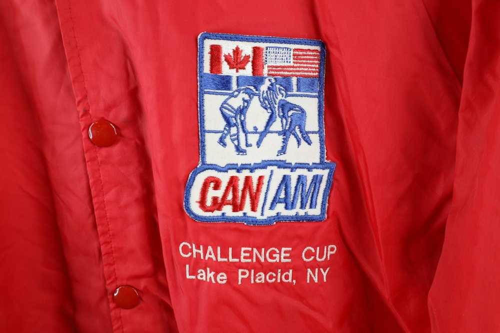 Vintage Vintage 80s CAN AM Challenge Cup Hockey B… - image 4