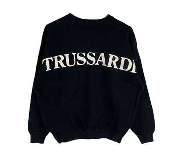 Trussardi × Vintage Trussardi Sweatshirt Big Logo… - image 1