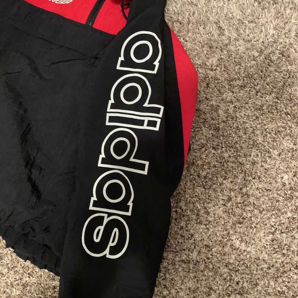 Adidas Vintage Adidas pull over jacket - image 3