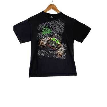 Monster Jam Grave Digger El Toro Loco Mohawk Warrior Maximum Destruction  Truck T-Shirt Toddler, Child Boys