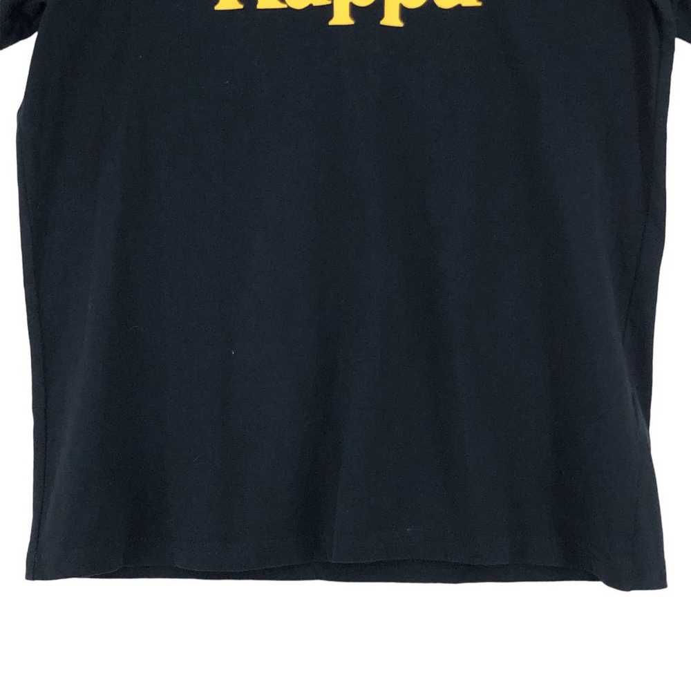 Kappa Mens Size Small Black T Shirt Logo Tee Clas… - image 3