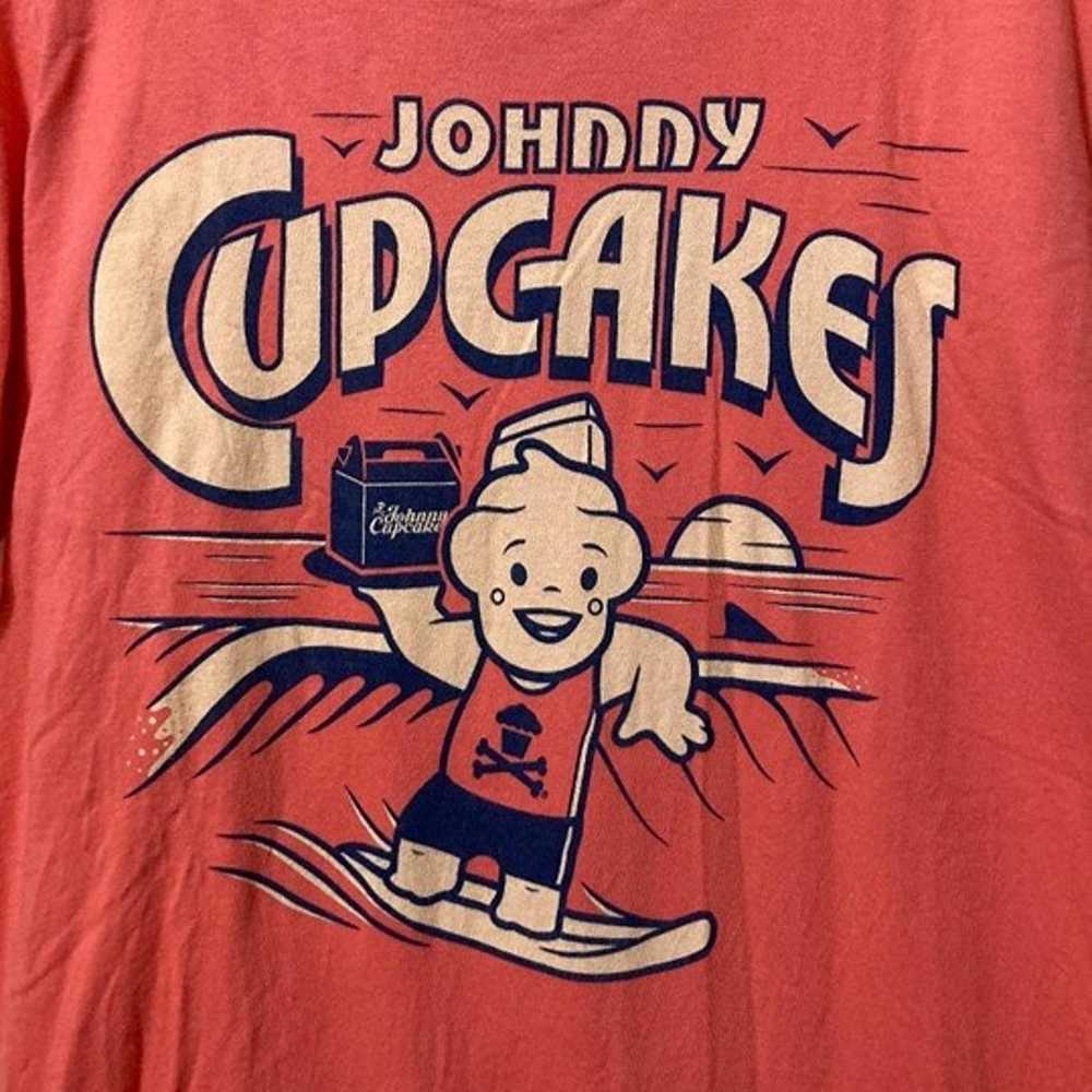 Johnny Cupcakes Men's Cupcake Surfer Coral Colore… - image 3