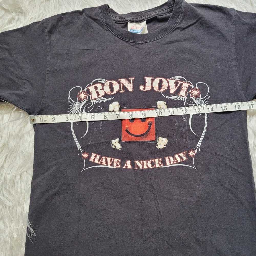 Bon Jovi Have a Nice Day Tour Tee S - image 10