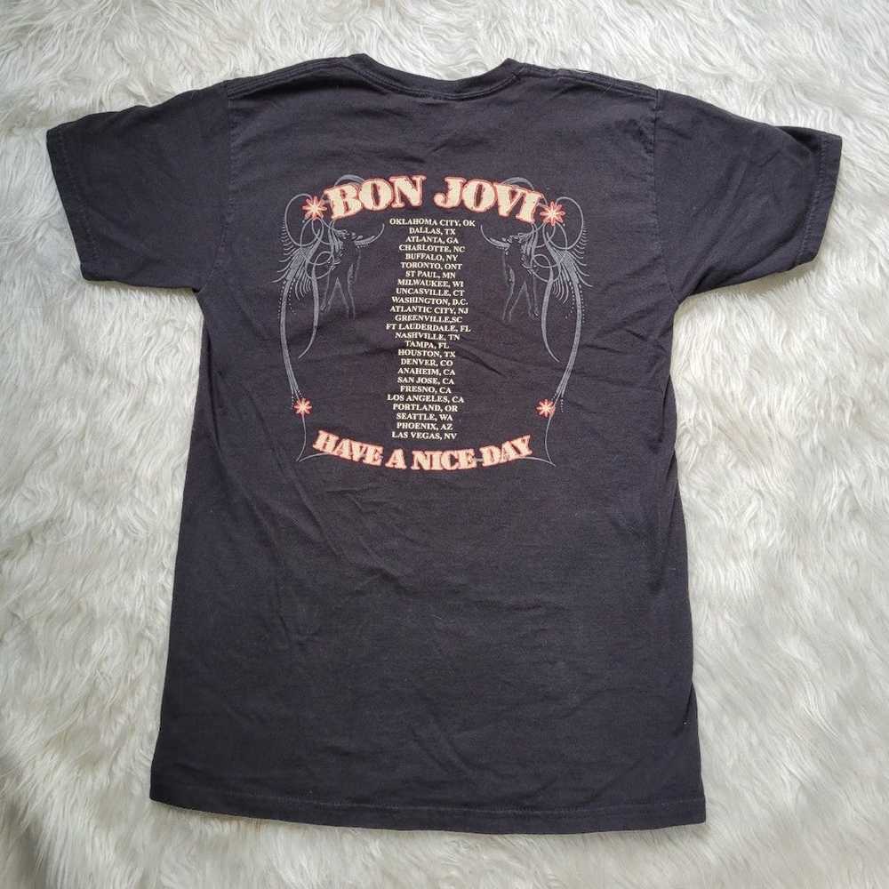 Bon Jovi Have a Nice Day Tour Tee S - image 4