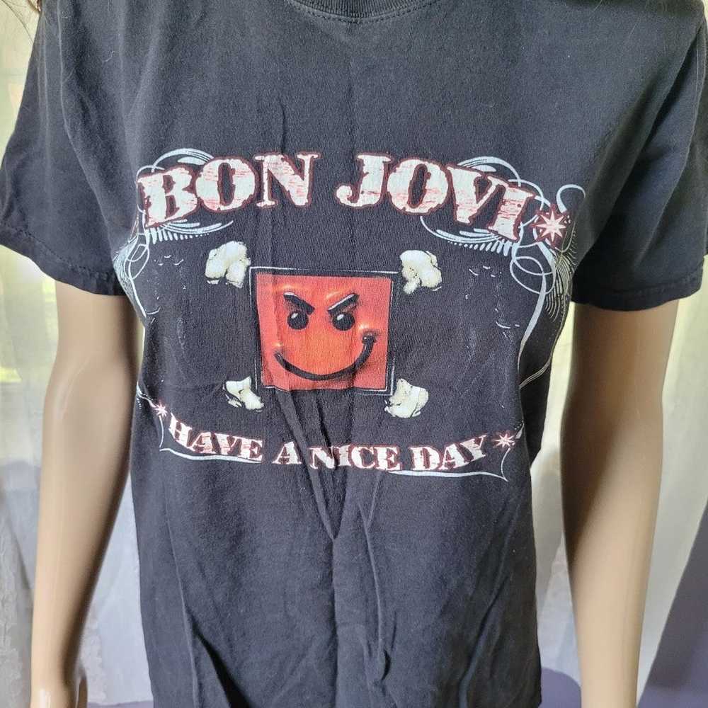 Bon Jovi Have a Nice Day Tour Tee S - image 7