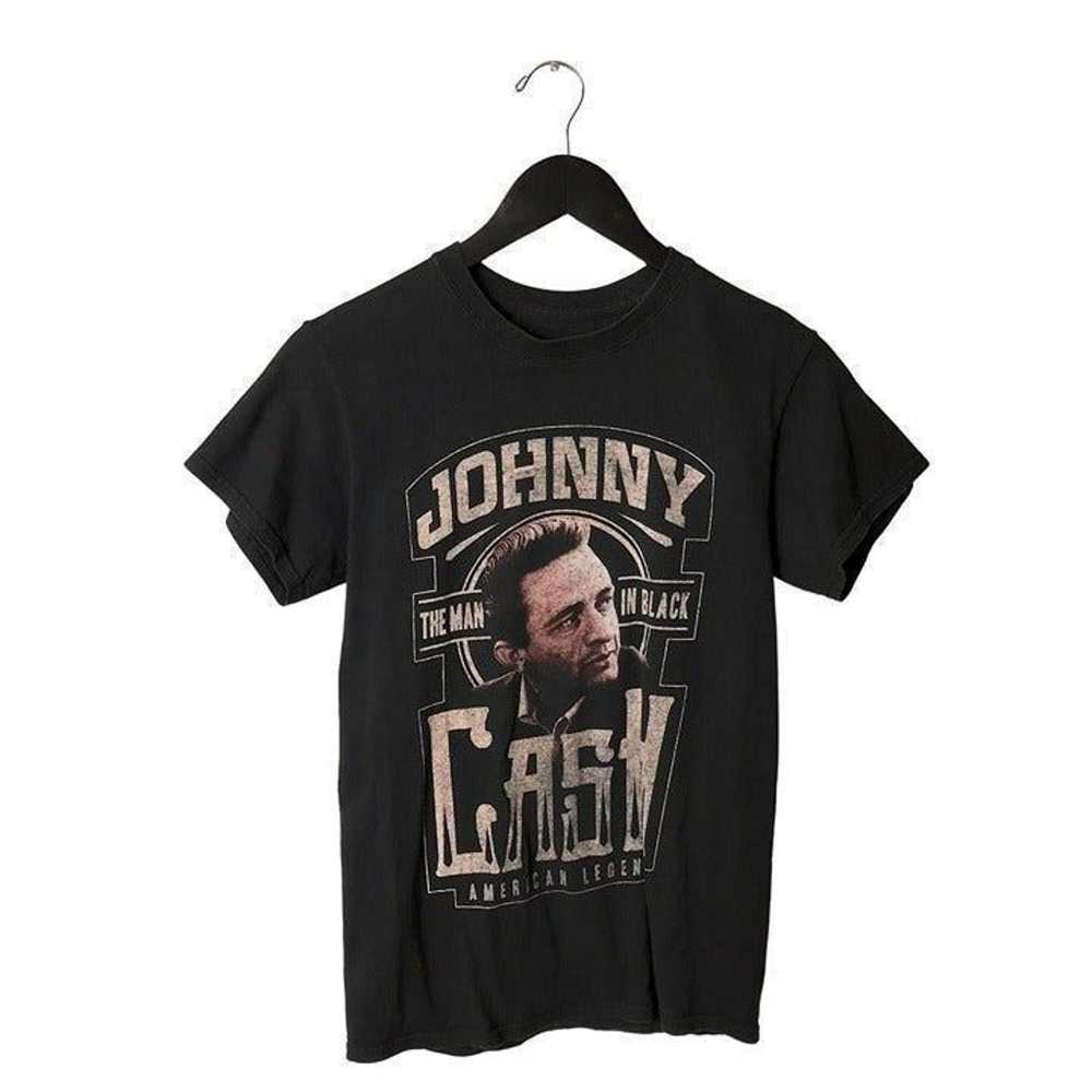 Johnny Cash T Shirt Walk The Line Graphic Tee Sho… - image 1