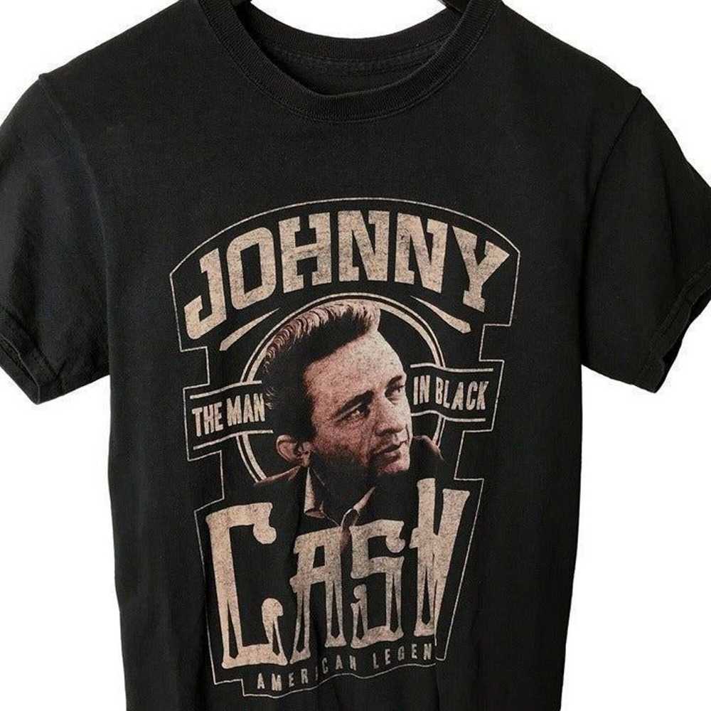 Johnny Cash T Shirt Walk The Line Graphic Tee Sho… - image 2