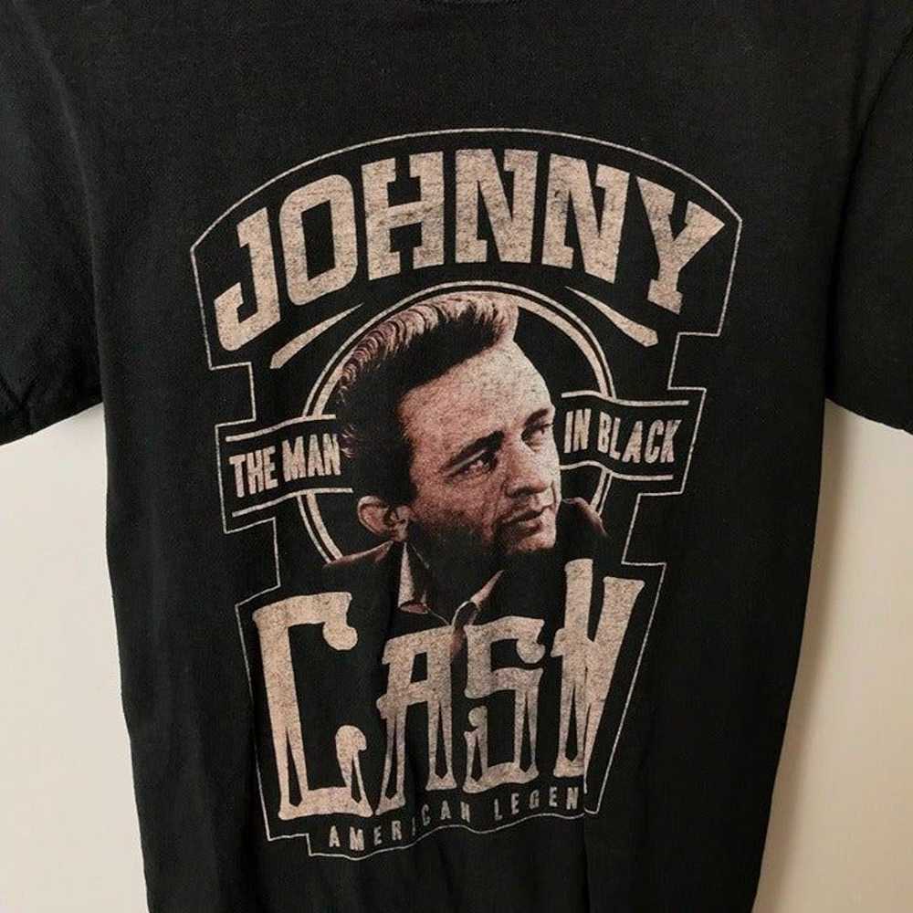 Johnny Cash T Shirt Walk The Line Graphic Tee Sho… - image 5