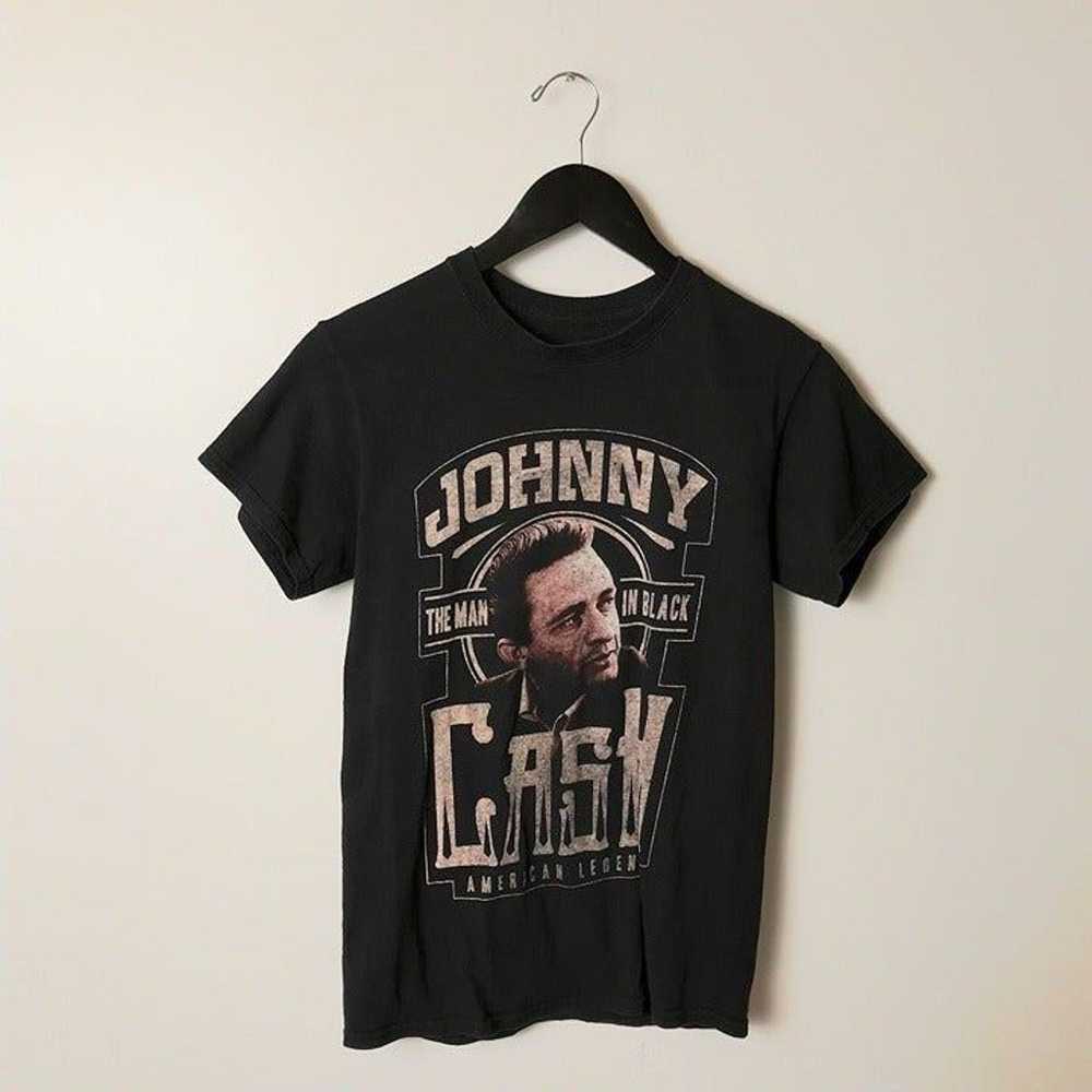 Johnny Cash T Shirt Walk The Line Graphic Tee Sho… - image 8