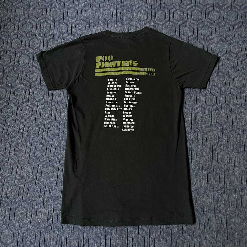 Foo Fighters 2008 US Tour Concert T-Shirt Size Sm… - image 5