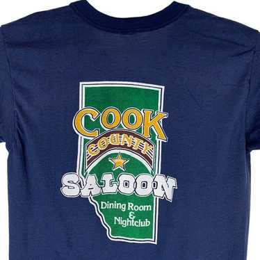 Cook County Saloon Vintage 80s T Shirt Edmonton C… - image 1