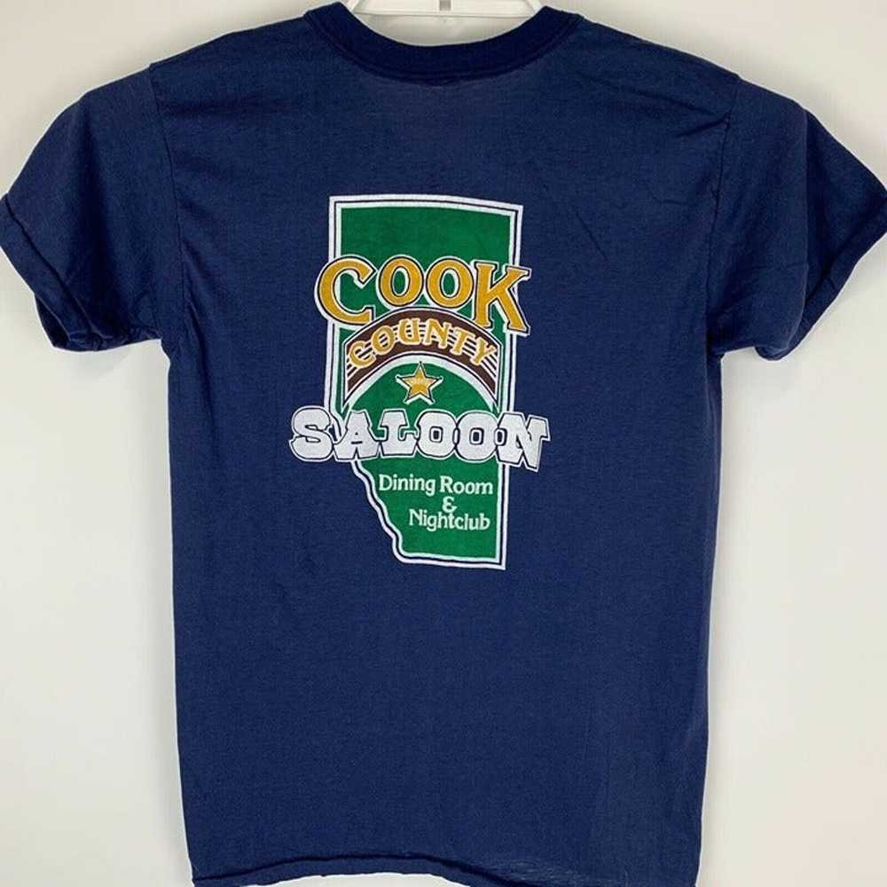 Cook County Saloon Vintage 80s T Shirt Edmonton C… - image 3