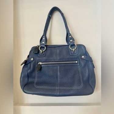 Vintage coach handbag blue - Gem