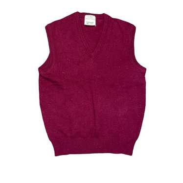 Vintage L.L. Bean Lambswool Sweater Vest M - image 1