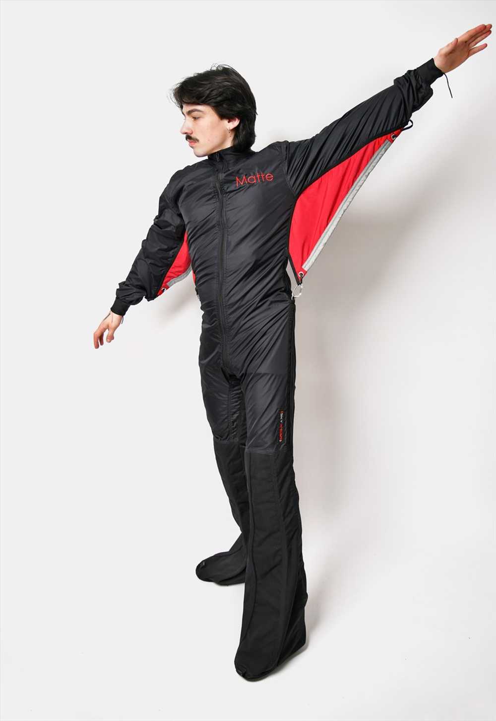 Skydive suit black red by Skay Lark One part skyd… - image 2