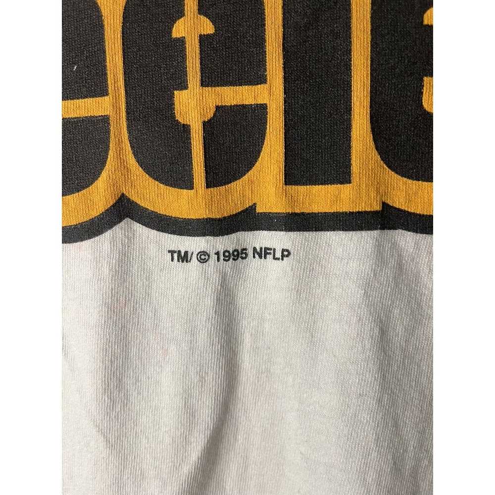 VTG 1995 Starter Medium Pittsburgh Steelers Autog… - image 4