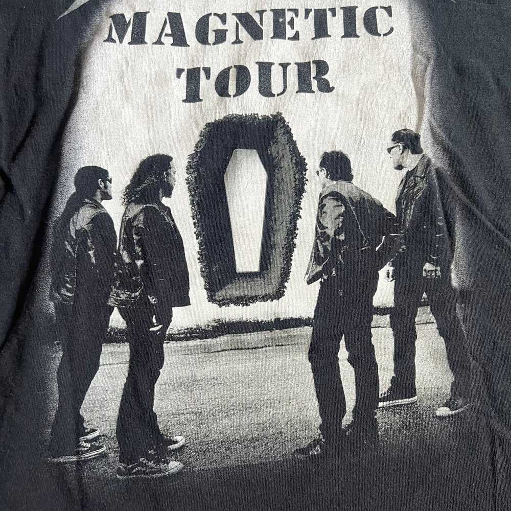 VTG Metallica Death Magnetic World Tour T Shirt M… - image 10