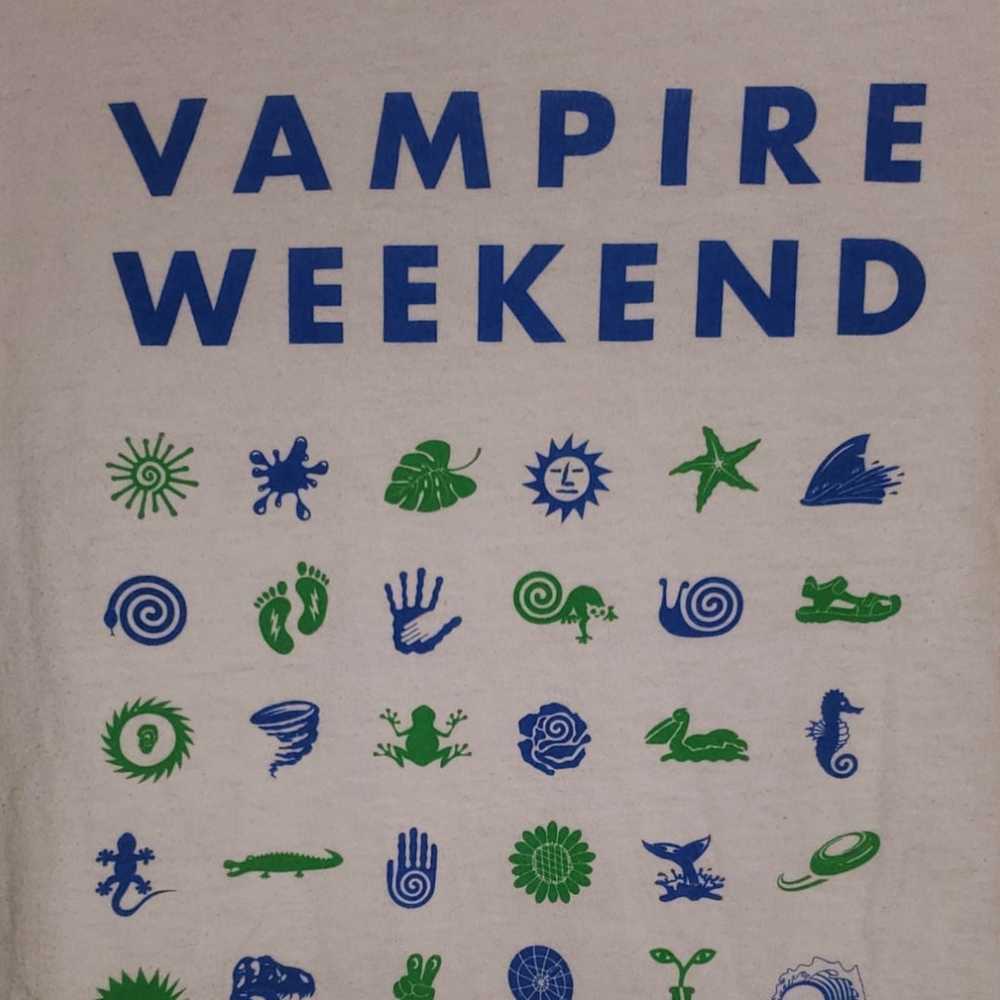 Vampire Weekend 2019 World Tour Long-sleeved Tee - image 2