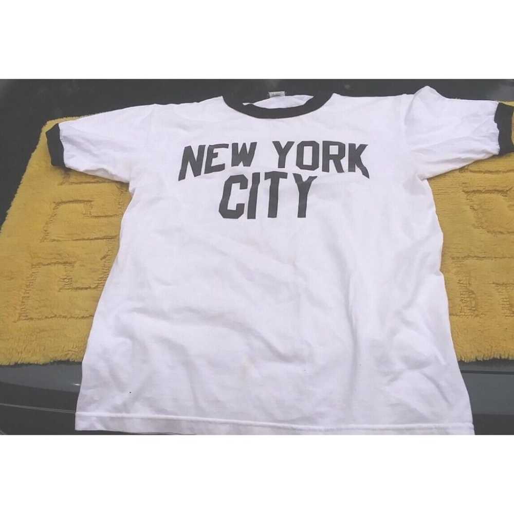 Vintage New York City John Lennon Shirt Ringer NY… - image 3