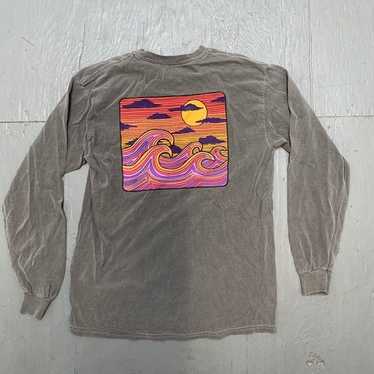 Vintage Monterey California Sunset Surf Shirt Beac