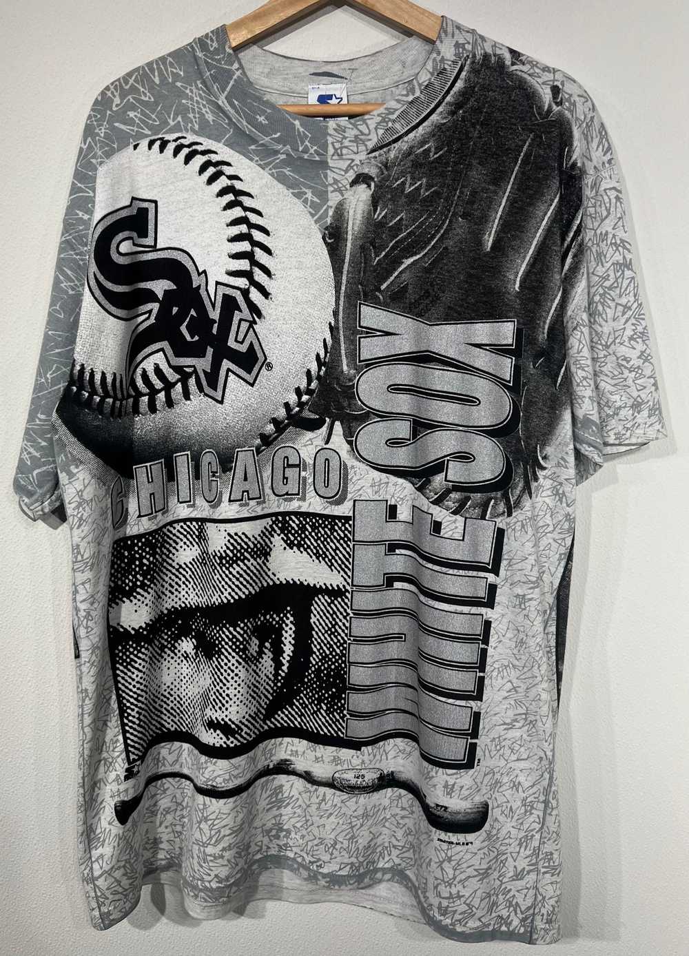 Vintage Chicago White Sox AOP Tshirt sz XL - image 1