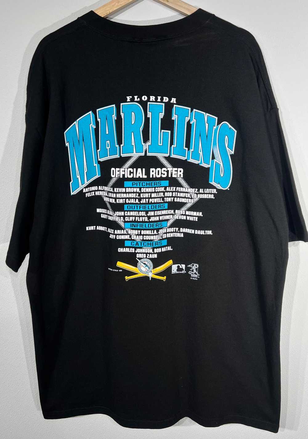 Vintage Florida Marlins 1997 Championship Tshirt … - image 2