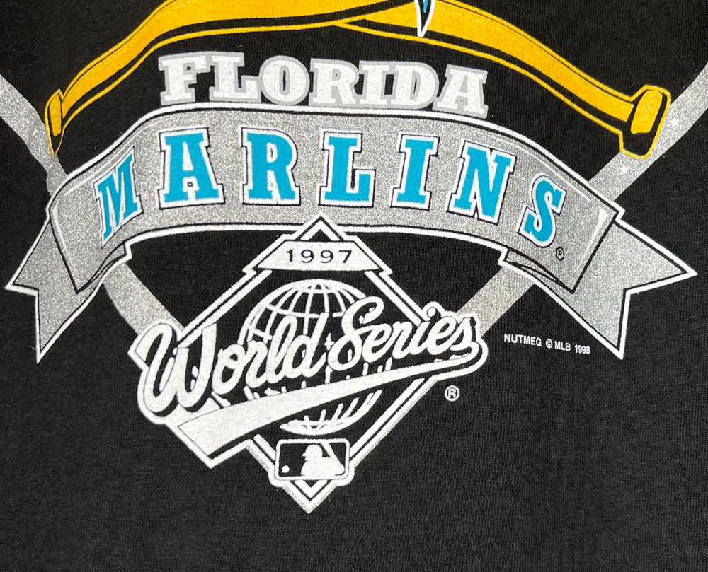 Vintage Florida Marlins 1997 Championship Tshirt … - image 5