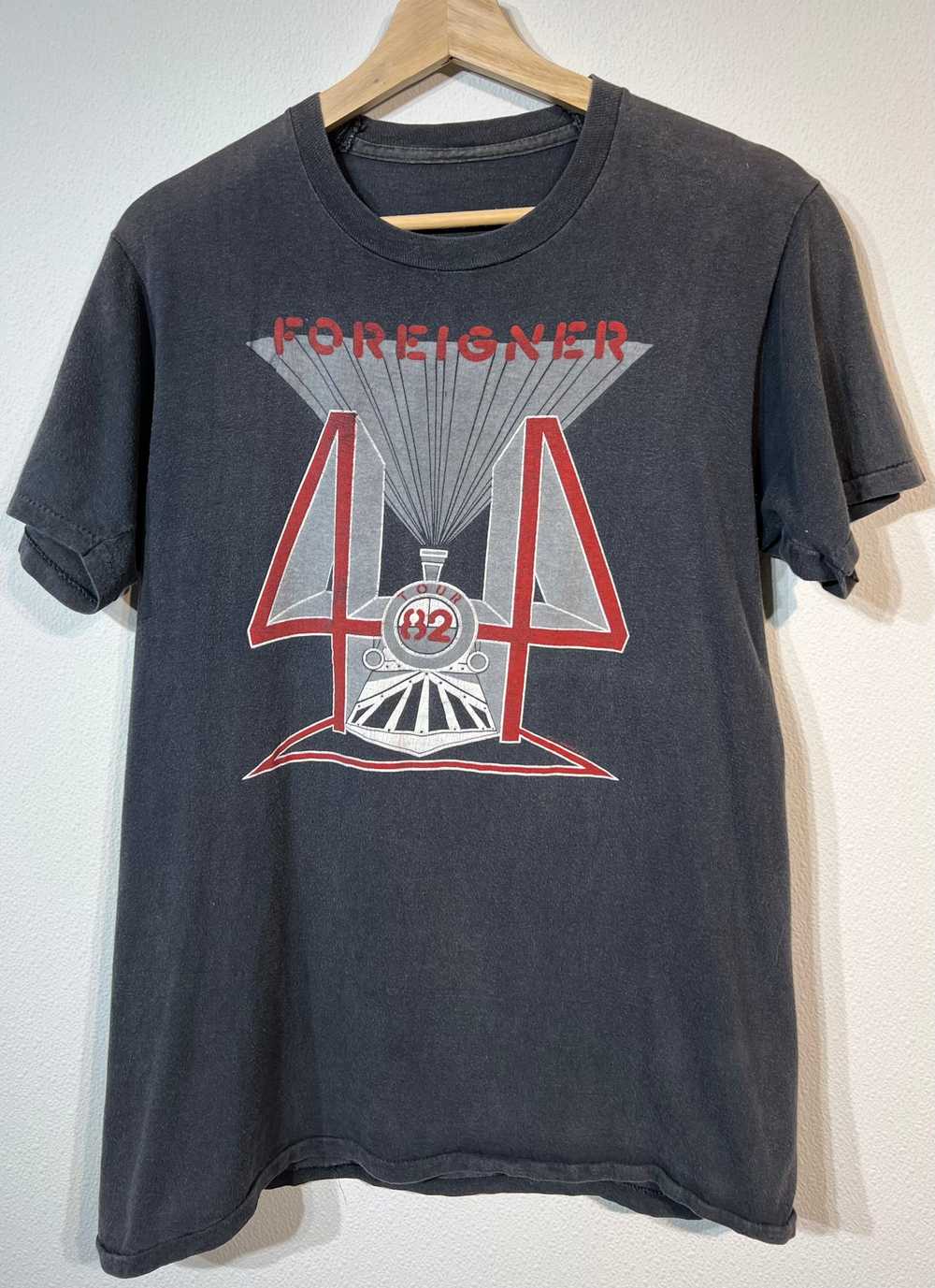 Vintage Foreigner 1982 Tour Tshirt sz Small - image 1