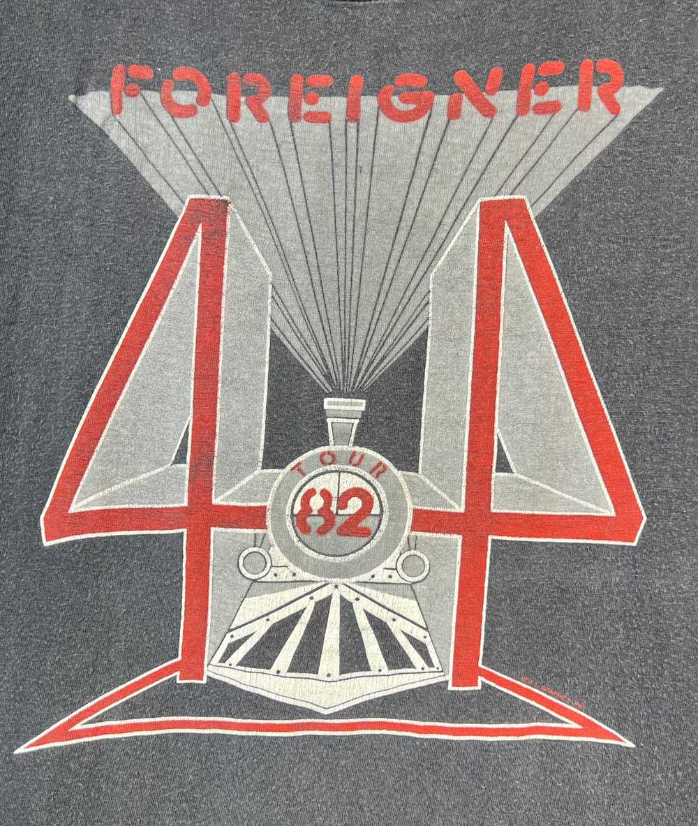 Vintage Foreigner 1982 Tour Tshirt sz Small - image 3