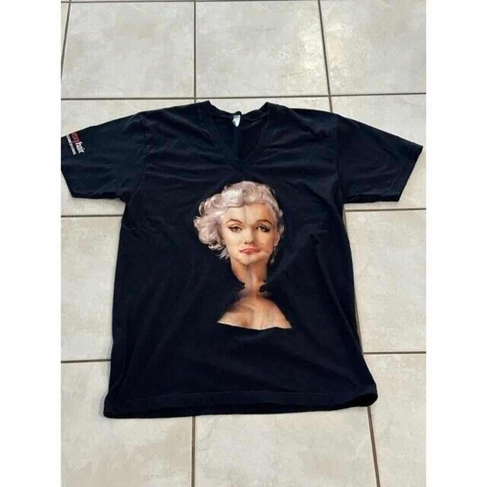 Marilyn Monroe Sexy Hair Promo Graphic T Shirt Bl… - image 1