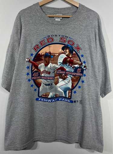 Vintage Red Sox Pedro Martinez Nomar Garciaparra T