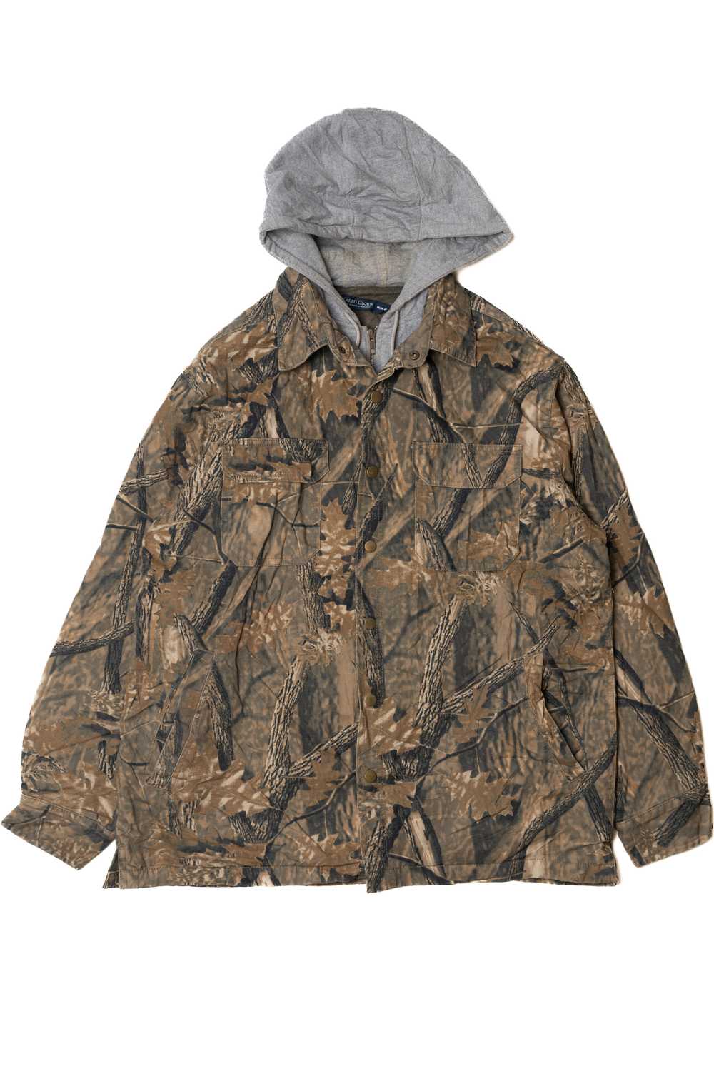 Hooded Camo Faded Glory Jacket - image 1