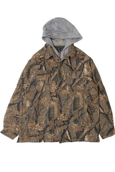 Hooded Camo Faded Glory Jacket - image 1