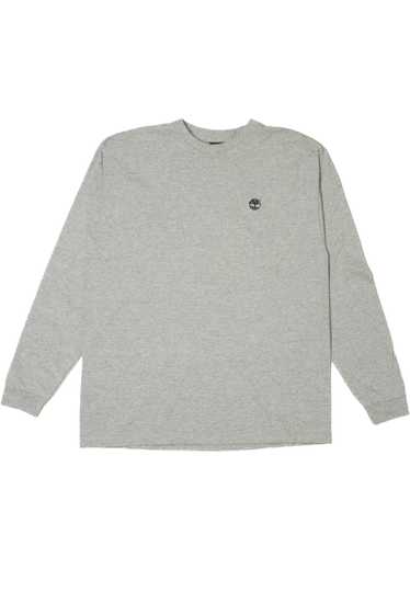 Timberland Embroidered Logo Long Sleeve Recycled T