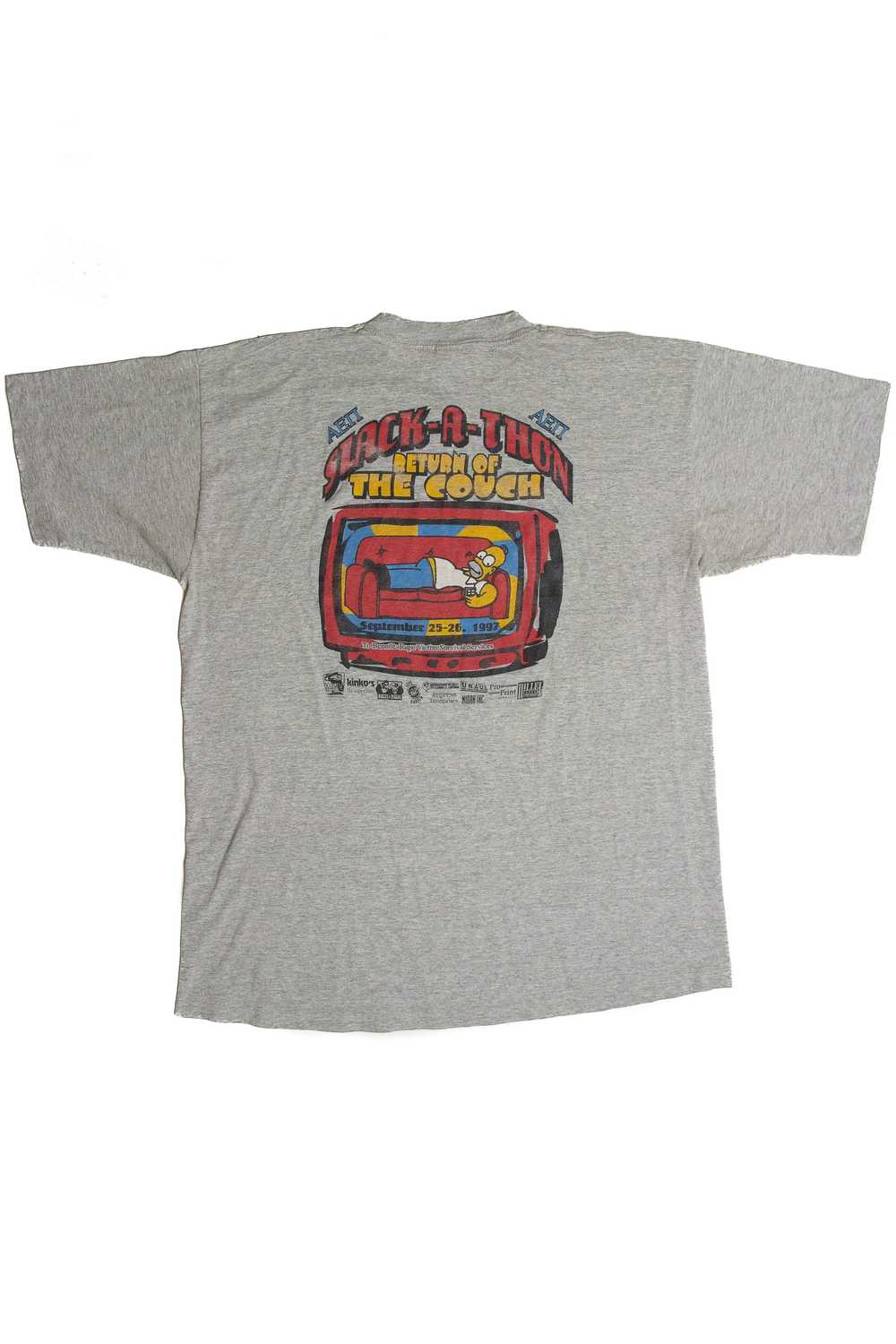 Vintage Slack-A-Thon 1997 Benefit T-Shirt - image 2