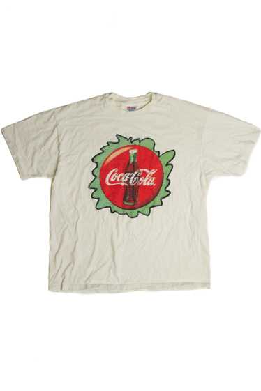Vintage Coca Cola Brushstrokes T-Shirt