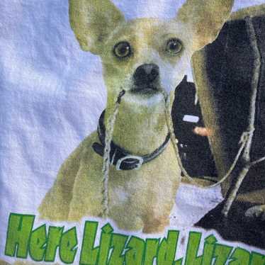 Vintage 1998 Taco Bell Here Lizard Chihuahua shirt - image 1